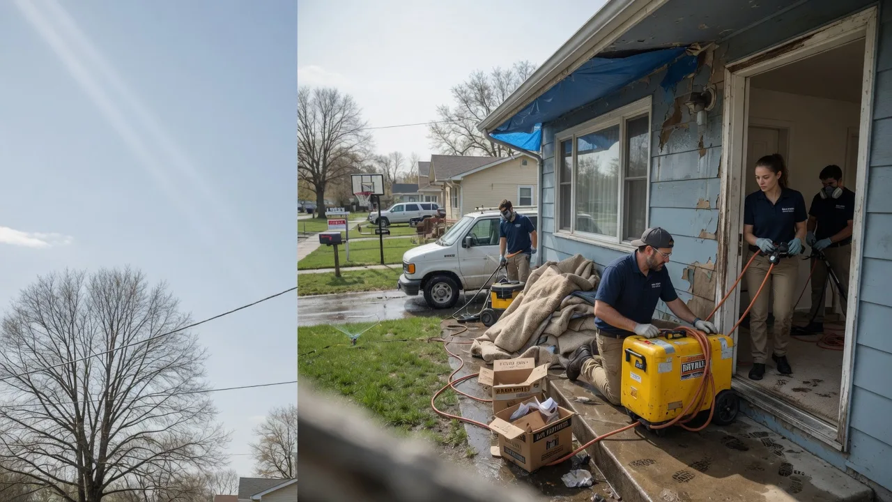 Basement Flood Cleanup in Brooklyn, WI near me